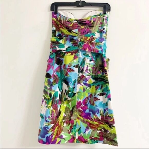 Suzi Chin for Maggie Boutique Floral Strapless Dress - Picture 2 of 7